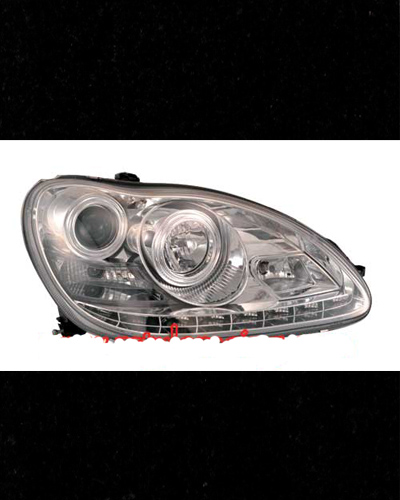 ĐÈN PHA LED CHÓA CRÔM MER W220 1998~2005